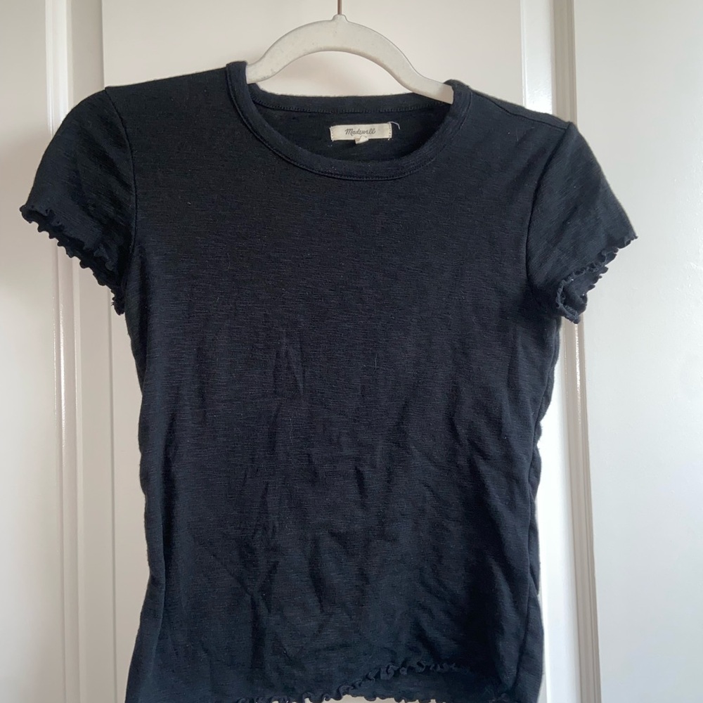 Madewell Black Short Sleeve Tee